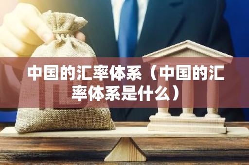 中国的汇率体系（中国的汇率体系是什么）