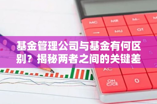 基金管理公司与基金有何区别？揭秘两者之间的关键差异