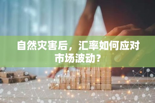 自然灾害后，汇率如何应对市场波动？