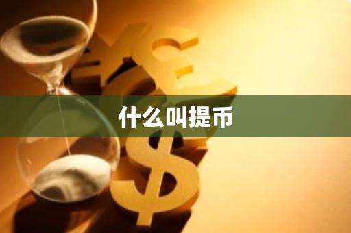 什么叫提币