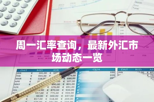 周一汇率查询，最新外汇市场动态一览