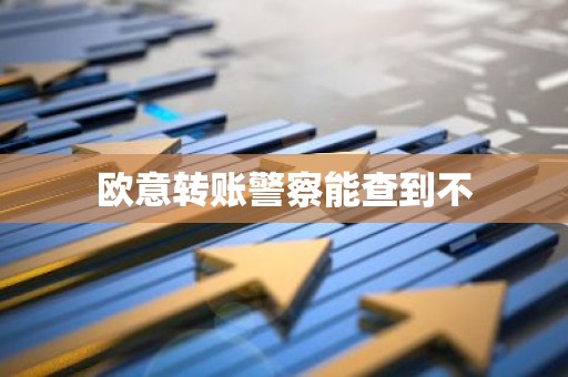 欧意转账警察能查到不