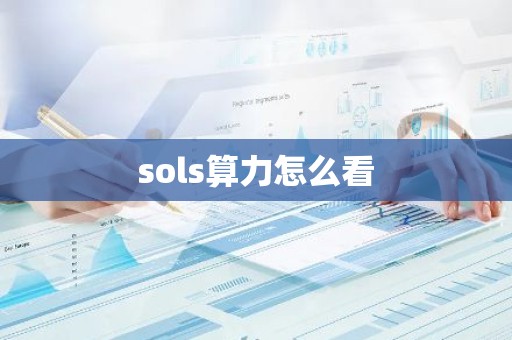 sols算力怎么看