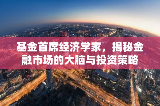 基金首席经济学家，揭秘金融市场的大脑与投资策略