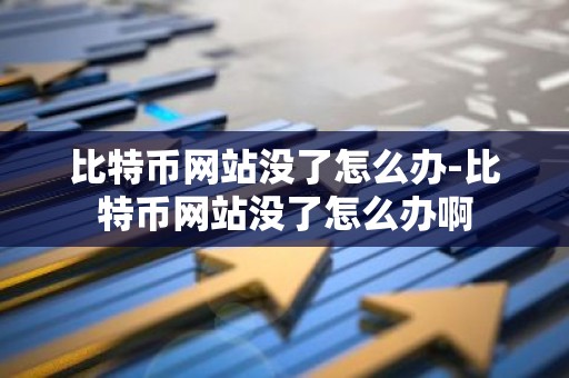 比特币网站没了怎么办-比特币网站没了怎么办啊