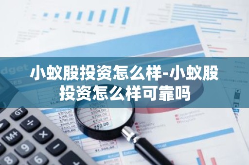 小蚁股投资怎么样-小蚁股投资怎么样可靠吗