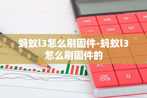 蚂蚁l3怎么刷固件-蚂蚁l3怎么刷固件的