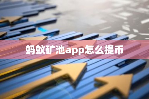 蚂蚁矿池app怎么提币