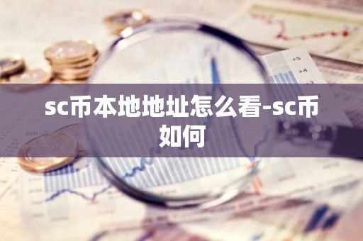 sc币本地地址怎么看-sc币如何