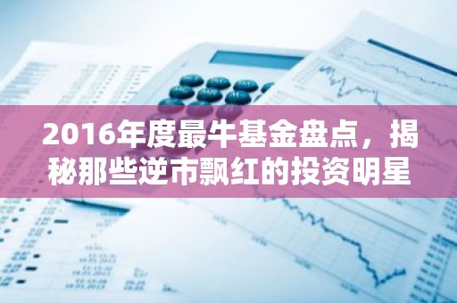 2016年度最牛基金盘点，揭秘那些逆市飘红的投资明星！