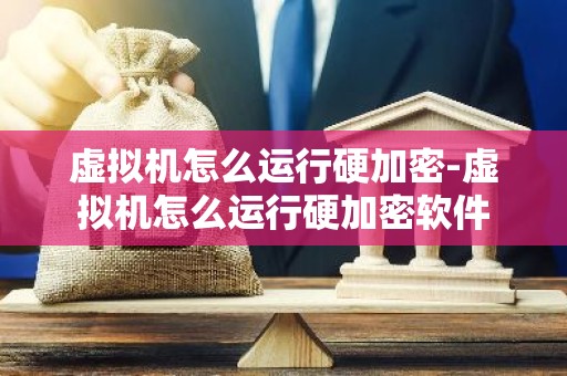 虚拟机怎么运行硬加密-虚拟机怎么运行硬加密软件