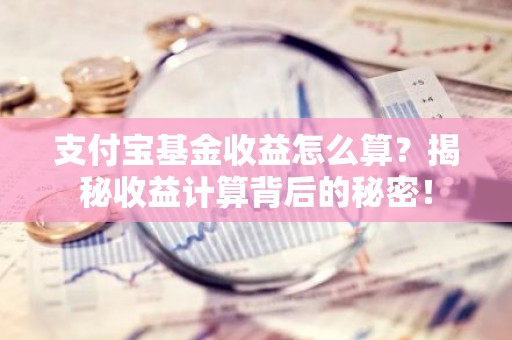 支付宝基金收益怎么算？揭秘收益计算背后的秘密！