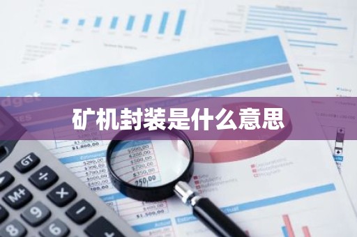 矿机封装是什么意思