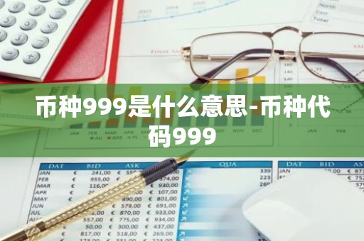 币种999是什么意思-币种代码999