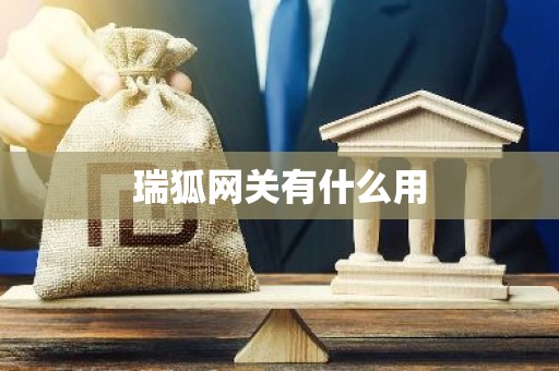 瑞狐网关有什么用
