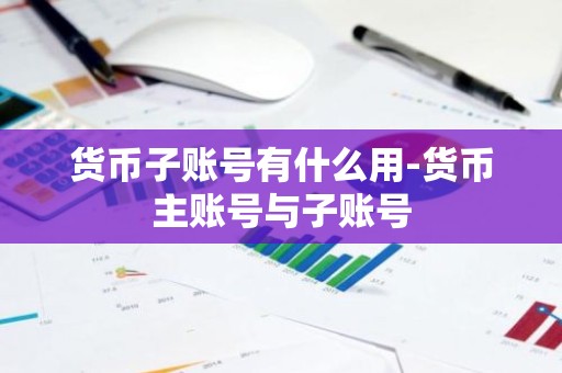 货币子账号有什么用-货币主账号与子账号