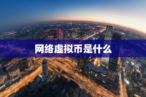 网络虚拟币是什么