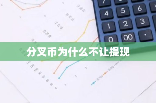 分叉币为什么不让提现