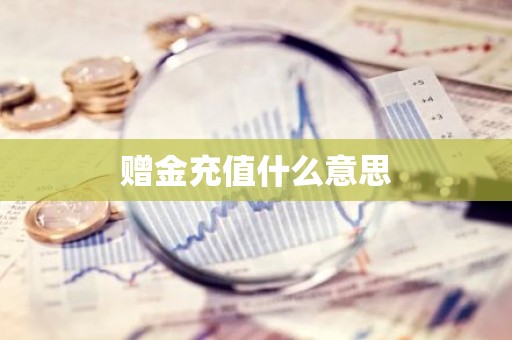 赠金充值什么意思