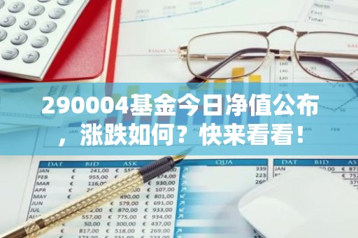 290004基金今日净值公布，涨跌如何？快来看看！