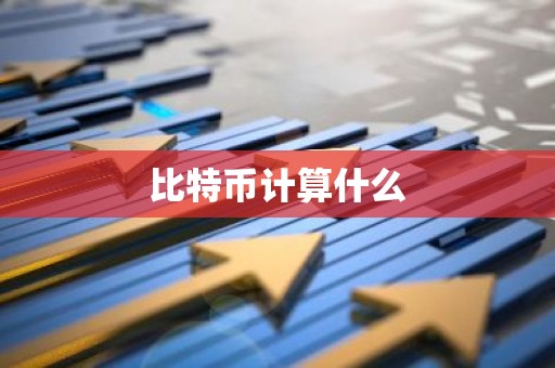 比特币计算什么