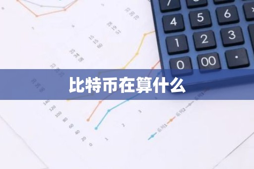 比特币在算什么