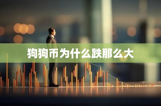 狗狗币为什么跌那么大