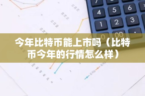 今年比特币能上市吗（比特币今年的行情怎么样）