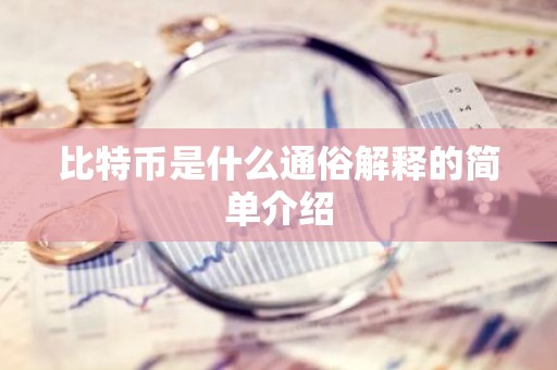 比特币是什么通俗解释的简单介绍