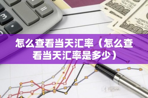 怎么查看当天汇率（怎么查看当天汇率是多少）