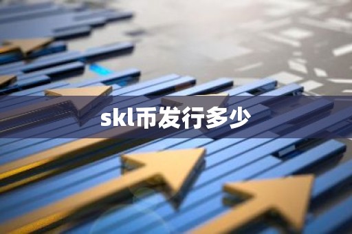 skl币发行多少