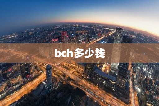 bch多少钱