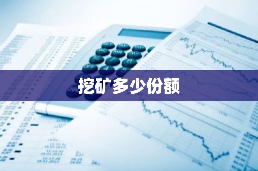 挖矿多少份额