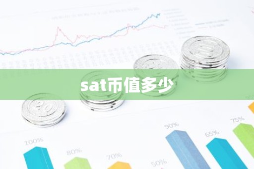 sat币值多少