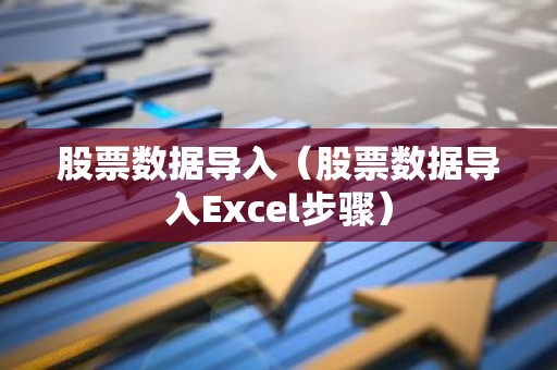 股票数据导入（股票数据导入Excel步骤）