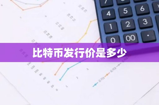 比特币发行价是多少