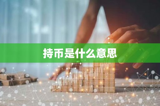 持币是什么意思