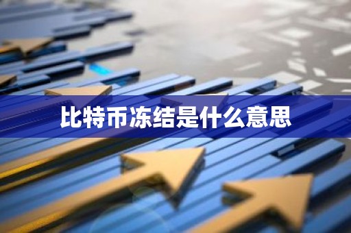 比特币冻结是什么意思