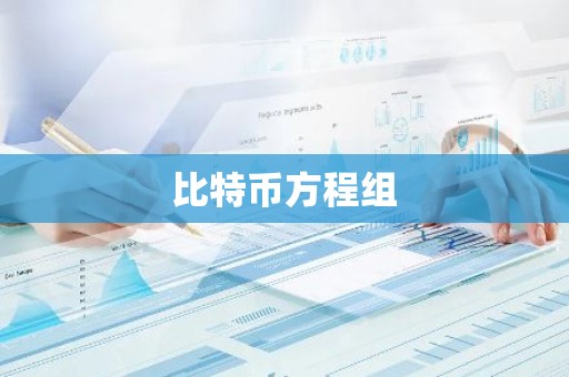 比特币方程组