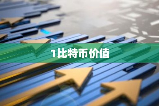 1比特币价值