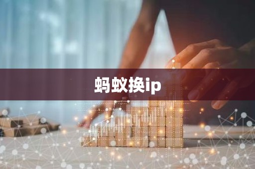 蚂蚁换ip