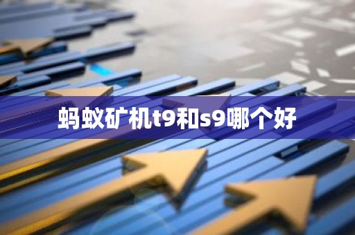 蚂蚁矿机t9和s9哪个好