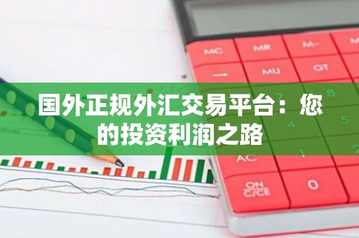 国外正规外汇交易平台：您的投资利润之路