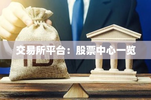 交易所平台：股票中心一览