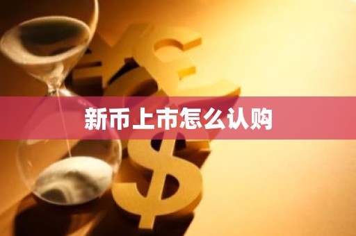 新币上市怎么认购