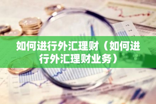 如何进行外汇理财（如何进行外汇理财业务）