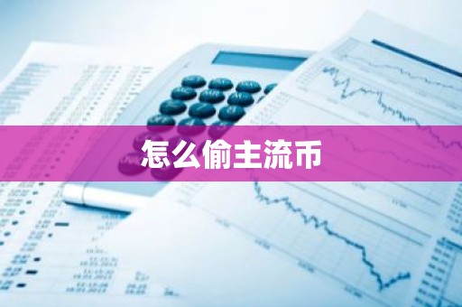 怎么偷主流币