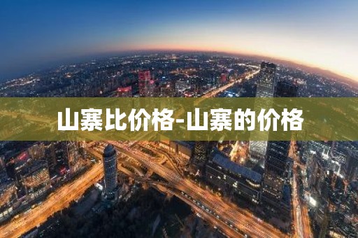 山寨比价格-山寨的价格
