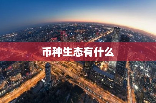币种生态有什么