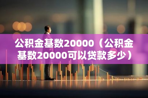 公积金基数20000（公积金基数20000可以贷款多少）